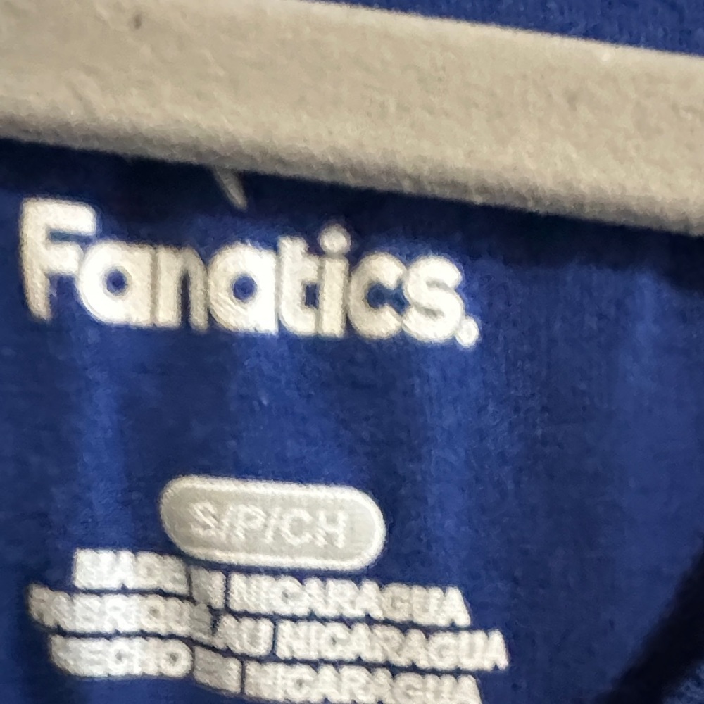 Fanatics New England Patriots Kids Blue Tee Size Small - Picture 2 of 3